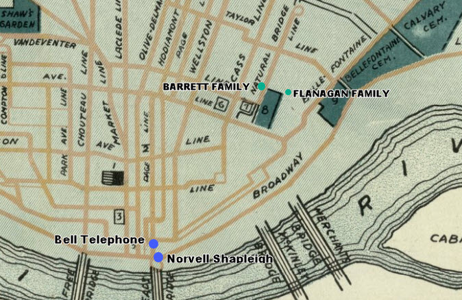 1915 streetcar map St Louis